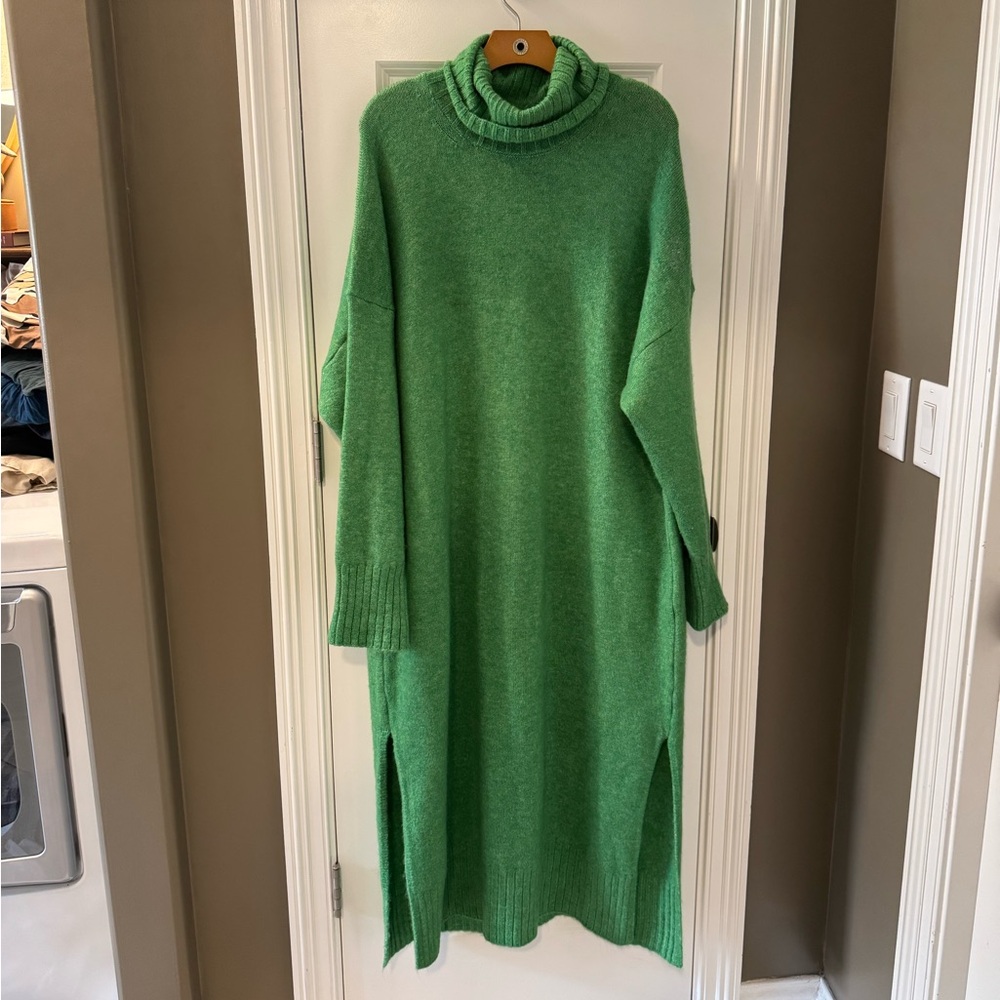 Anthropologie Turtleneck Sweater Dress
